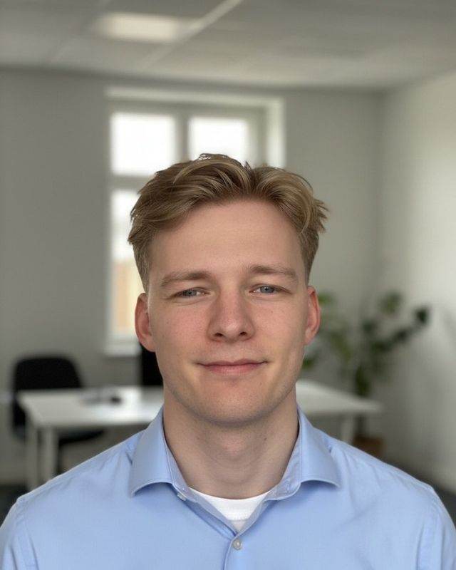 Portræt af Hans Petur við Streym Hansen